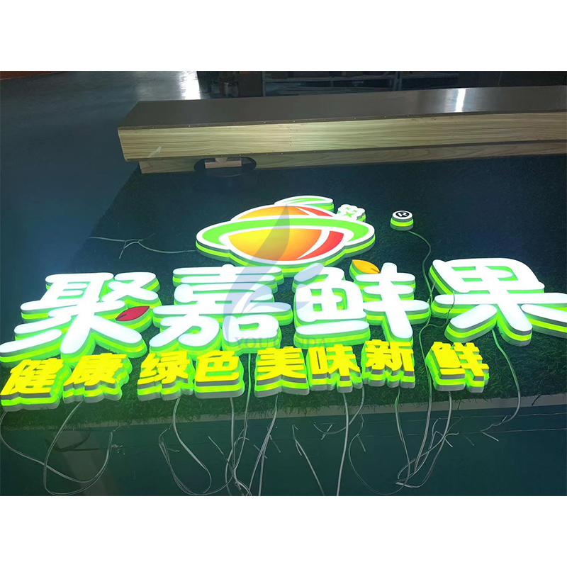 S120 Three-Color 3D Channel Letter Printer for Signage